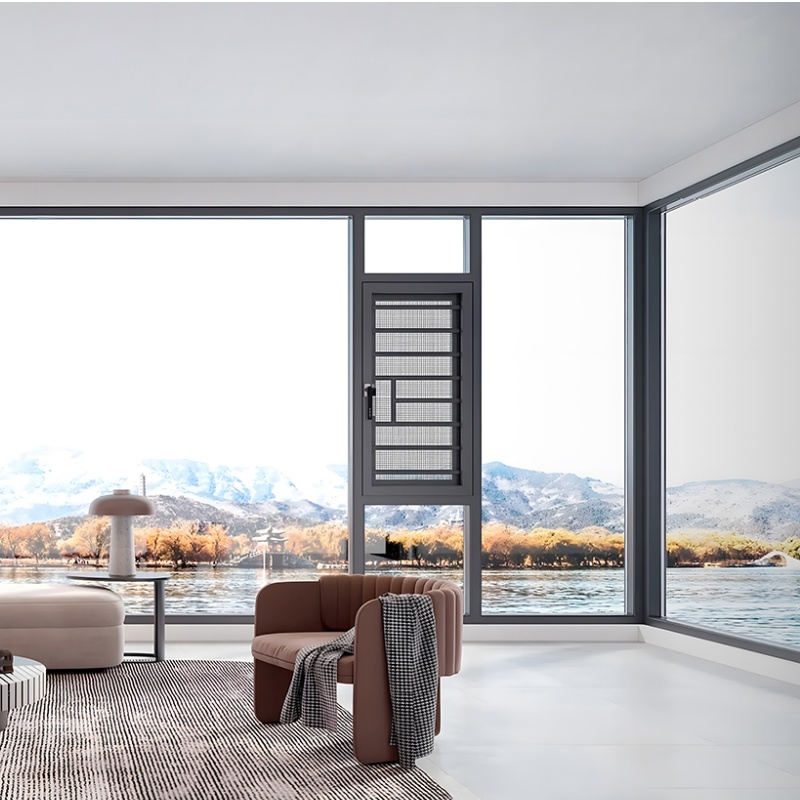 Good Design Quality Reliable Quality Price and Aluminum Use Comfortable Casement Windows Frame Windows