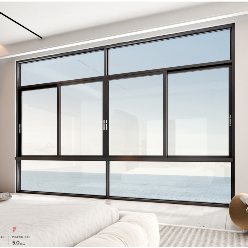 Elegant  Aluminum Automatic Sliding Glass Doors for Exteriors