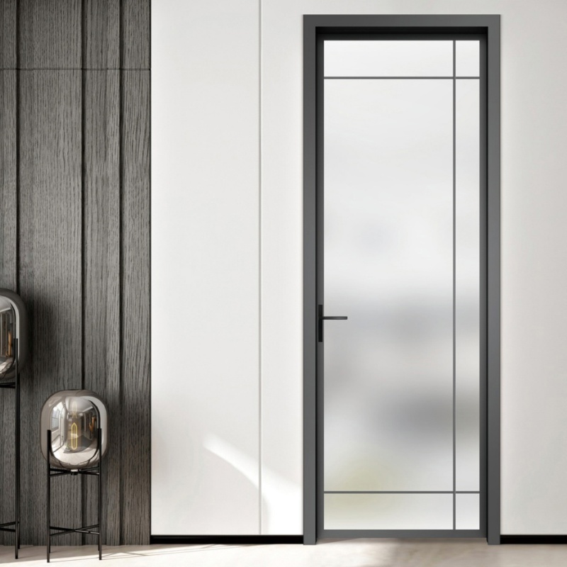 Custom Aluminum Swing Glass Doors for Elegant Entrances