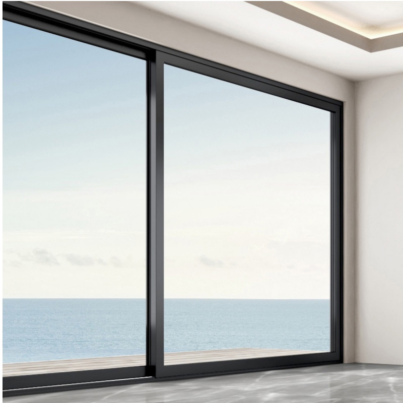 Manufacturer House Exterior Aluminum Door Waterproof 96 X 80 Patio Sliding Door