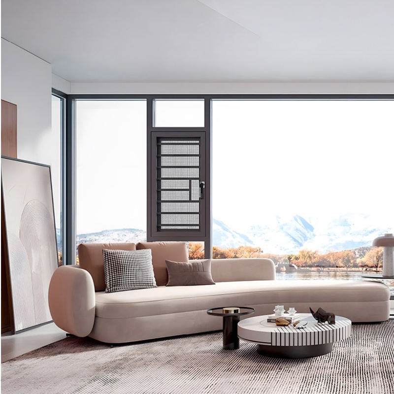 Quality Price and Well Aluminum Easy Use Comfortable Casement Windows Frame Beauty Windows