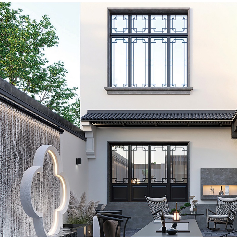 Custom-Made Louvered Doors/Aluminum Alloy Sliding Glass Doors