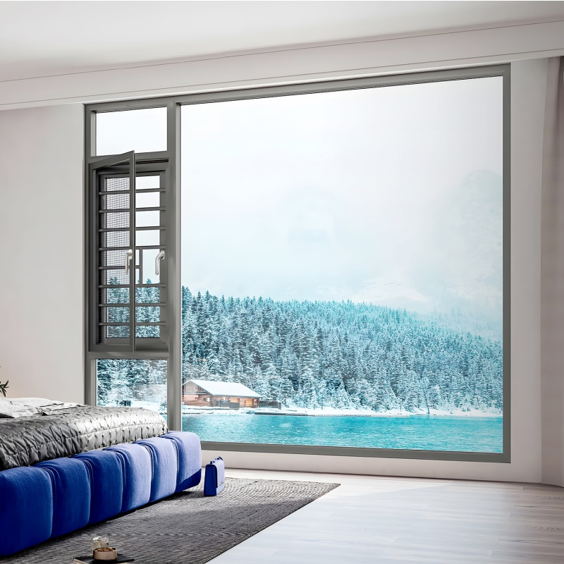 Factory China Top Brand High Quality Aluminium Casement Window/Double or Single Leaf Window