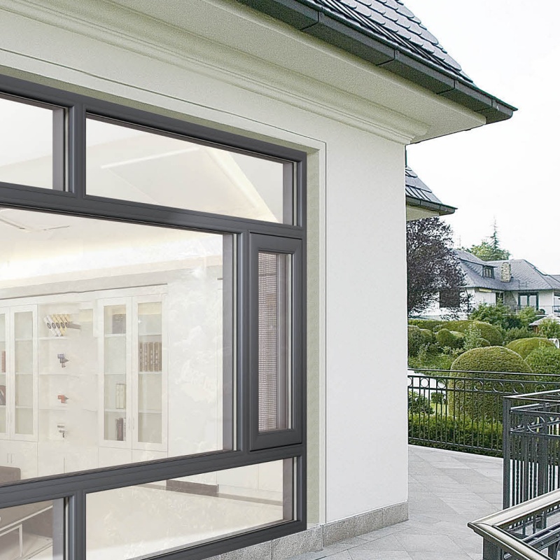 Trendy Aluminum Casement Window with Handle Thermal Break Aluminium Tilt and Turn Windows