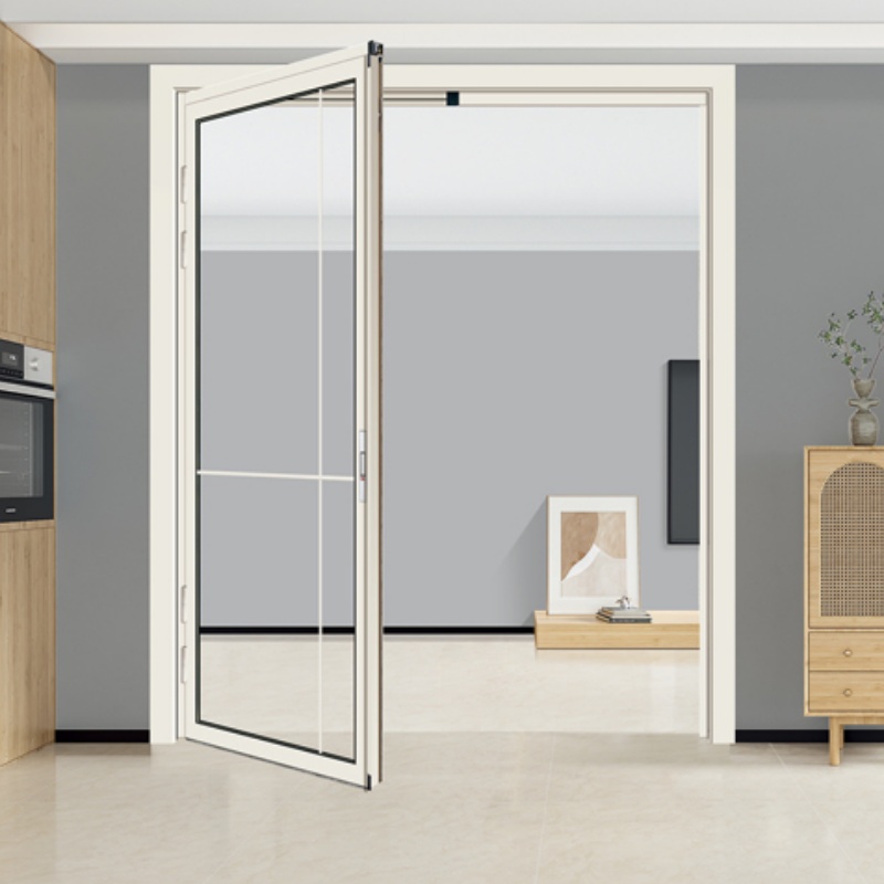 Versatile Tempered Glass Aluminium PT Door with Green Glass Choices