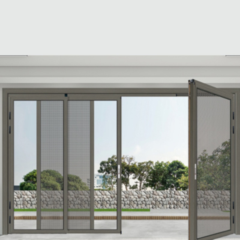 Sleek Aluminium PT Door Featuring Double Tempered Glass in Various Colors