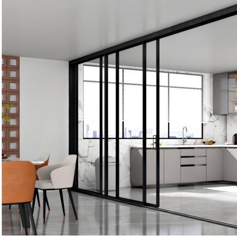 Fast Shipping Modern Aluminum Patio Sliding Glass Doors Double Glazed Sliding Doors