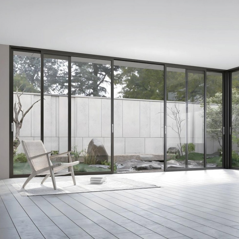 Premium Double Glazed Aluminum Sliding Doors for Patios