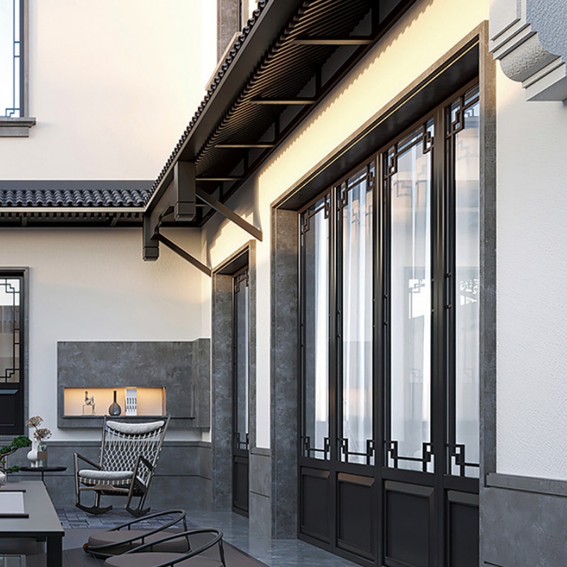 Custom-Made Louvered Doors/Aluminum Alloy Sliding Glass Doors