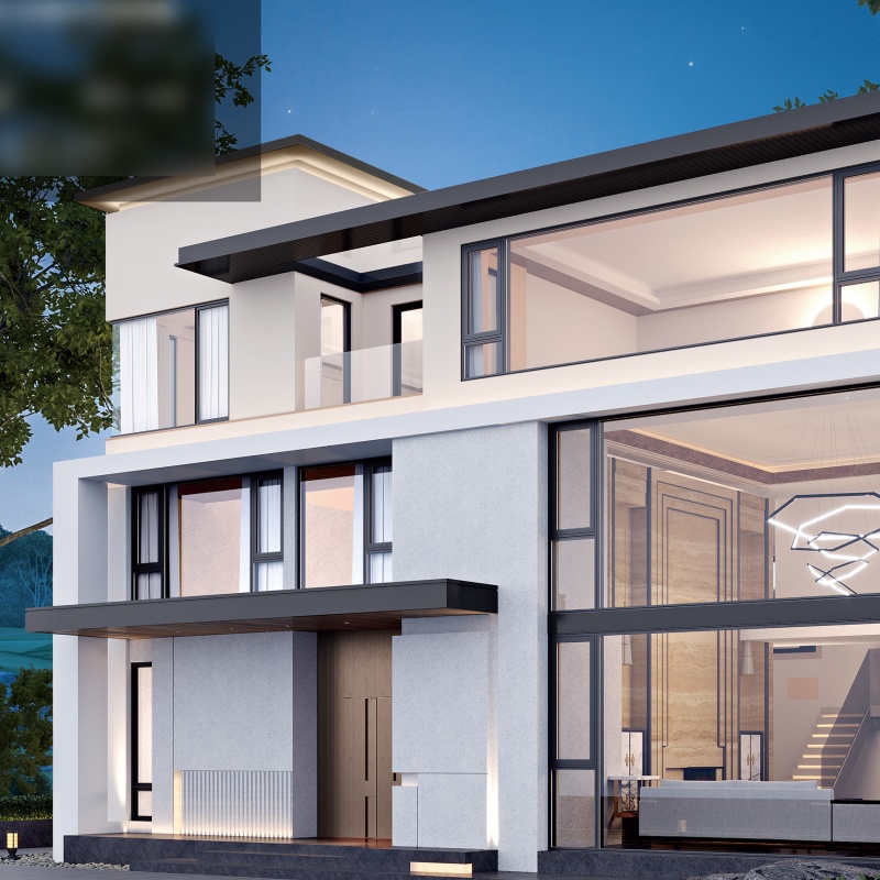 Traditional Design Interior Aluminum Doors Swing French Double Glass Casement Doors