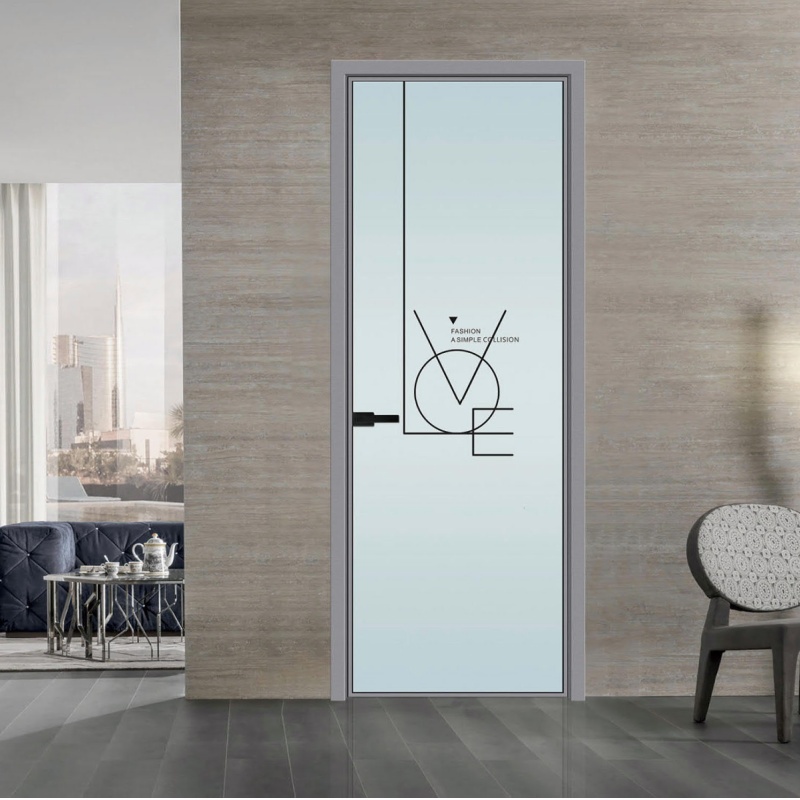 Swing Main Door Home Apartment Arched Aluminum Double Glazed Entry Casement Doors