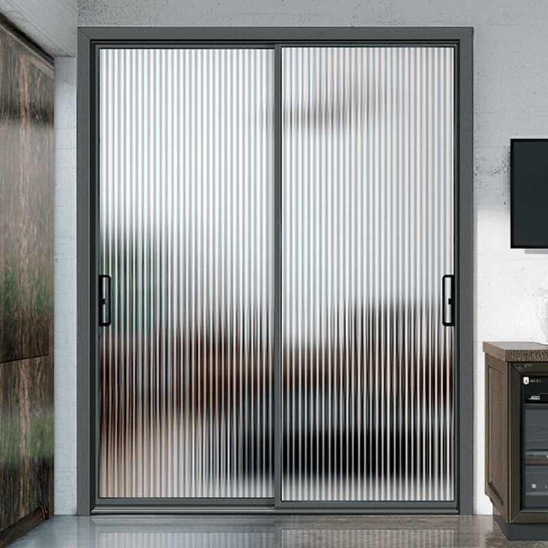Manufacturer House Exterior Aluminum Door Waterproof 96 X 80 Patio Sliding Door