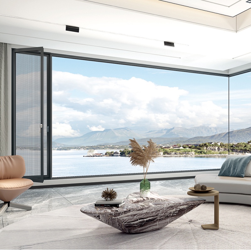 Trendy Aluminum Casement Window with Handle Thermal Break Aluminium Tilt and Turn Windows
