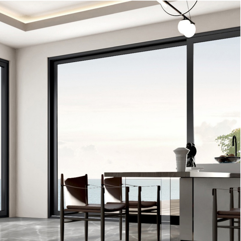 Minimalist Design Sliding Door Exterio Patio Aluminum Door Balcony Sliding Glass Doors