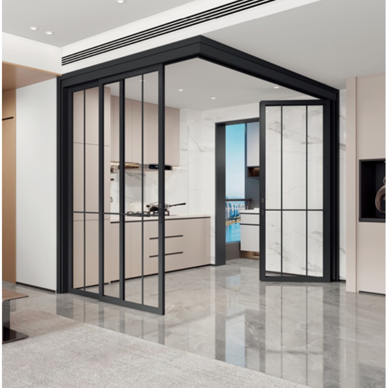 Custom Aluminum Slide Swing PT Pd Door Nfrc Rated Energy Efficient