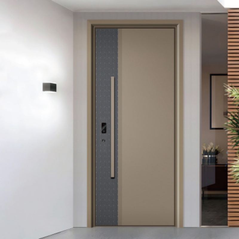 Eehe Exterior Entry Doors Glass and Aluminium Front Doors with Insulated Glass High Security CSA Plus Fast Lead Time