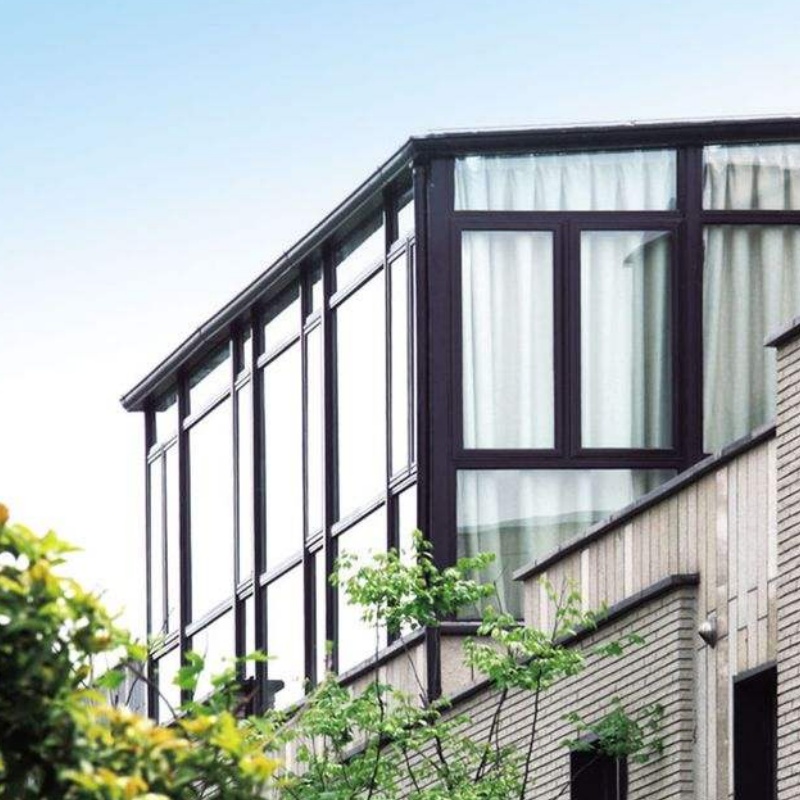 Outdoor Modern Commercial Aluminium Intelligent Mobile Glass House Waterproof Retractable Roof Villa Hotel Sunroom