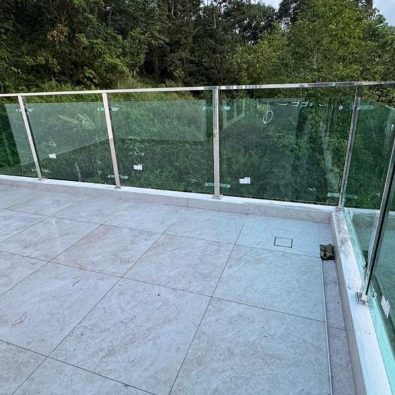 1/2″ 12mm 15mm Monolithic Tempered Glass Railing Systems for Staircase Price
