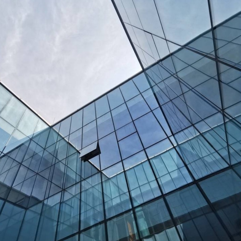 Tempered Glass Facade Price Manufacturer Glass Structure Prefabricated Curtain Wall_copy