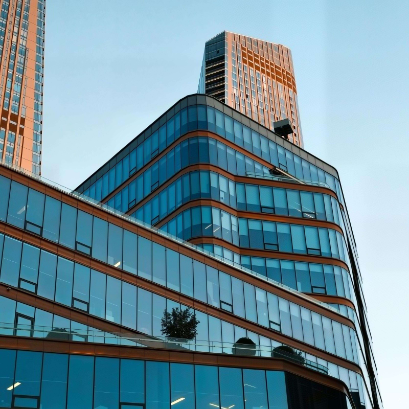 High Performance Commercial Durable Modern System Hotel Facade Unitized Aluminum Aluminium Glass Curtain Wall