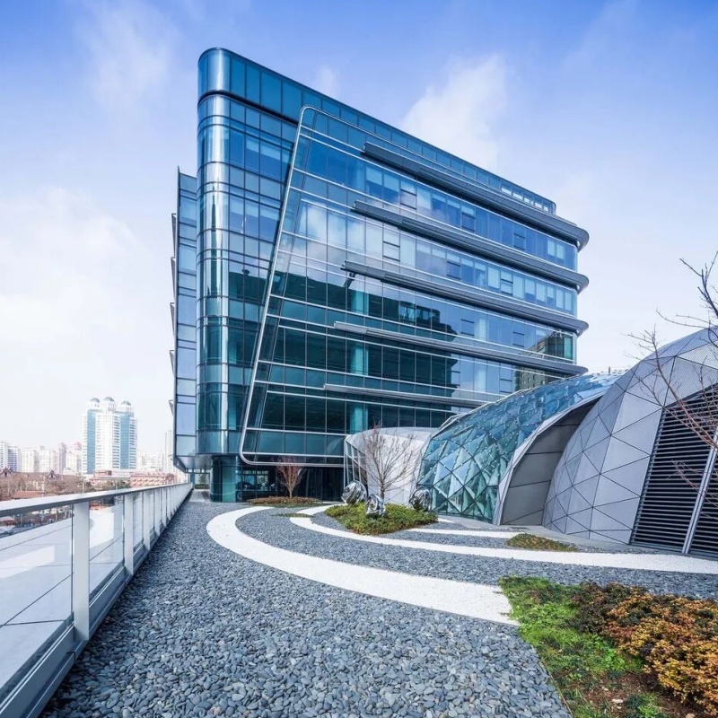 High Specification Aluminum Thermal Break Glass Signature Projects Curtain Wall