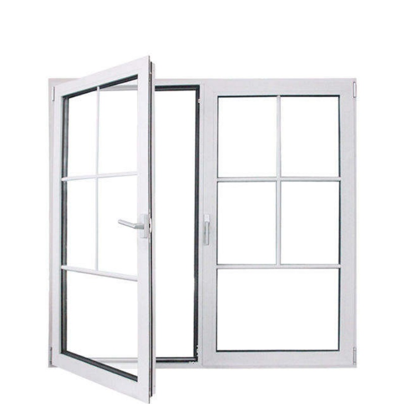 PVC Window White Color UPVC Sliding Windows for Home Building