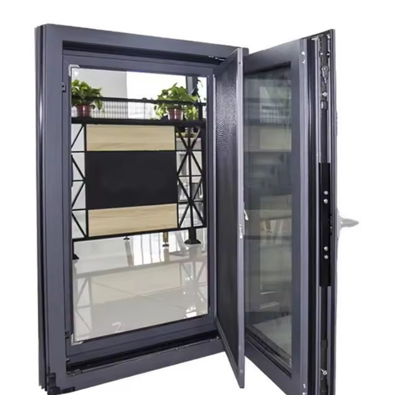 Modern Design Hot Selling Soundproof Double Glazed UPVC PVC Frame Fixed Windows