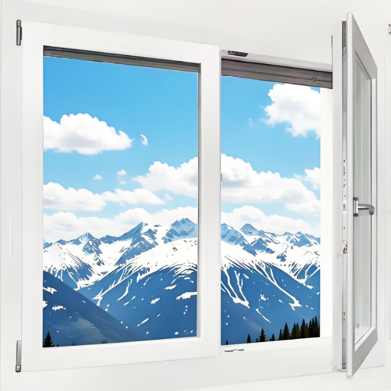 High Performance Nafs Test Energy Saving Triple Double Glazed UPVC PVC Vinyl Flanged Casement Awning Fixed Tilt and Turn Window with Nailing Flange for Canada