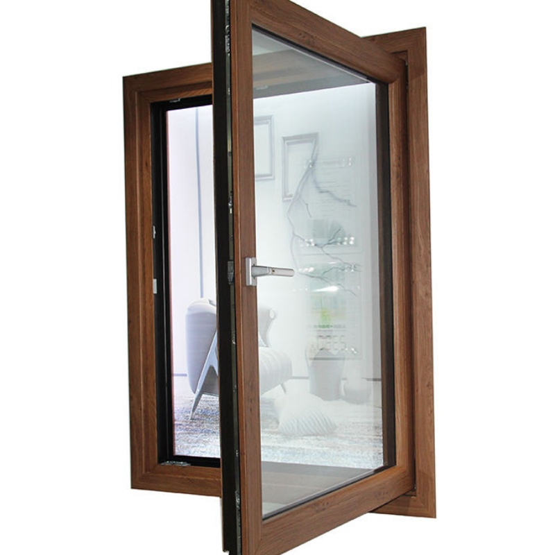 Premium Aluminum Tilt and Turn Glass Casement Window Set