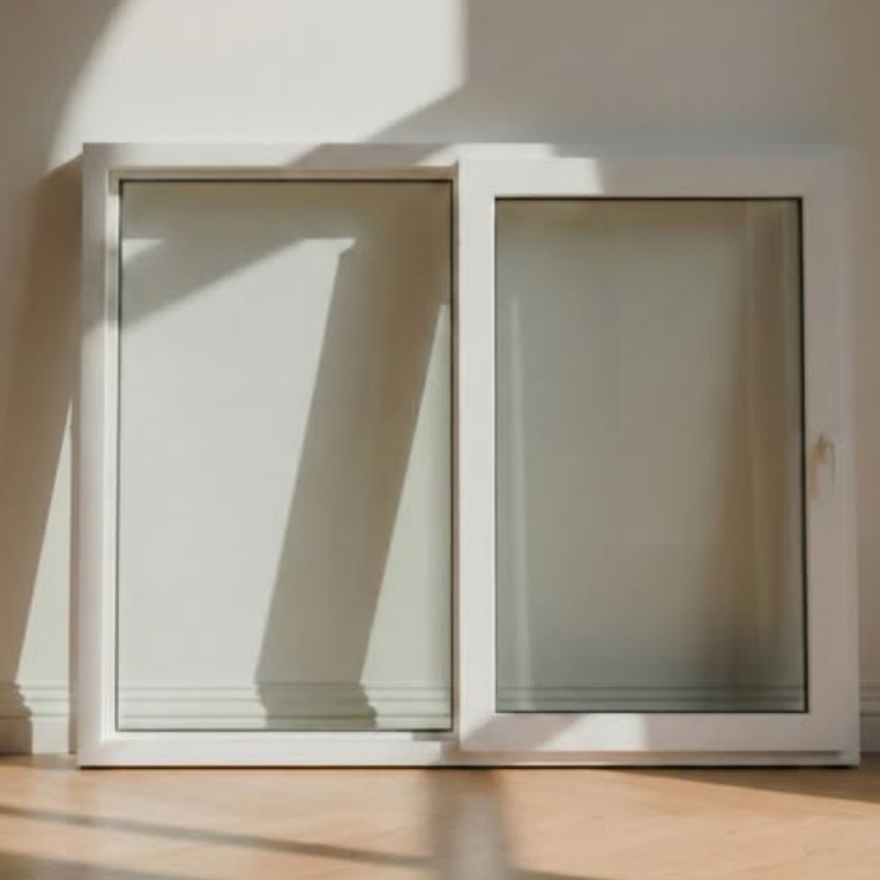 Security Roller Shutter PVC Window for Prefab and Container Buildings