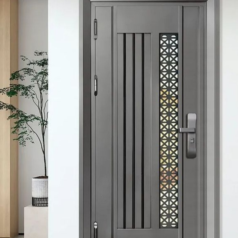 Hot Sale Modern Sliding Stainless Steel Glass Door Fiberglass Screen Netting Indoor Use