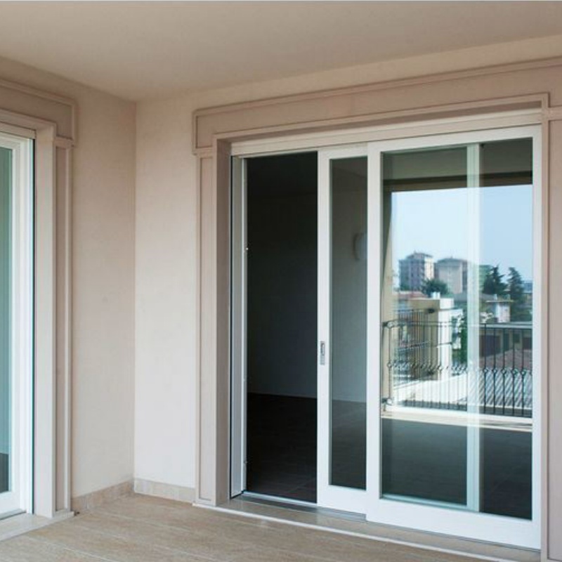 American Style Double Glazed Aluminum Single Double Hung Windows for Villa