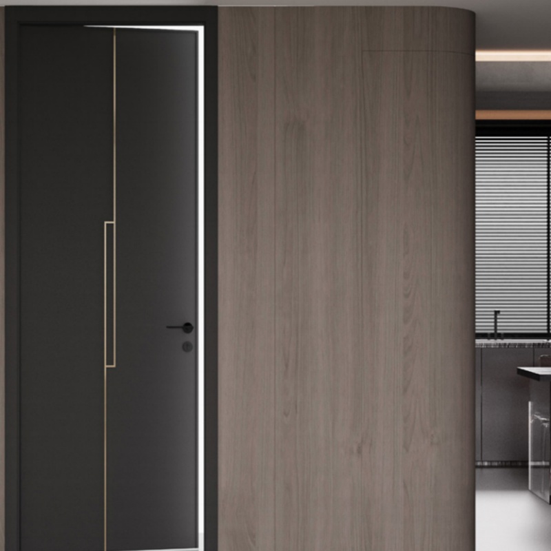 Durable Solid Wood Molded Door for Bedrooms Offices and Hotels