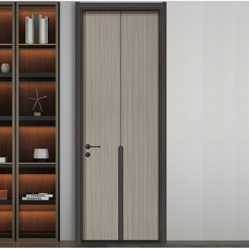 Customizable 3 Panel Shaker Door Interior HDF Wood Door for Your Home