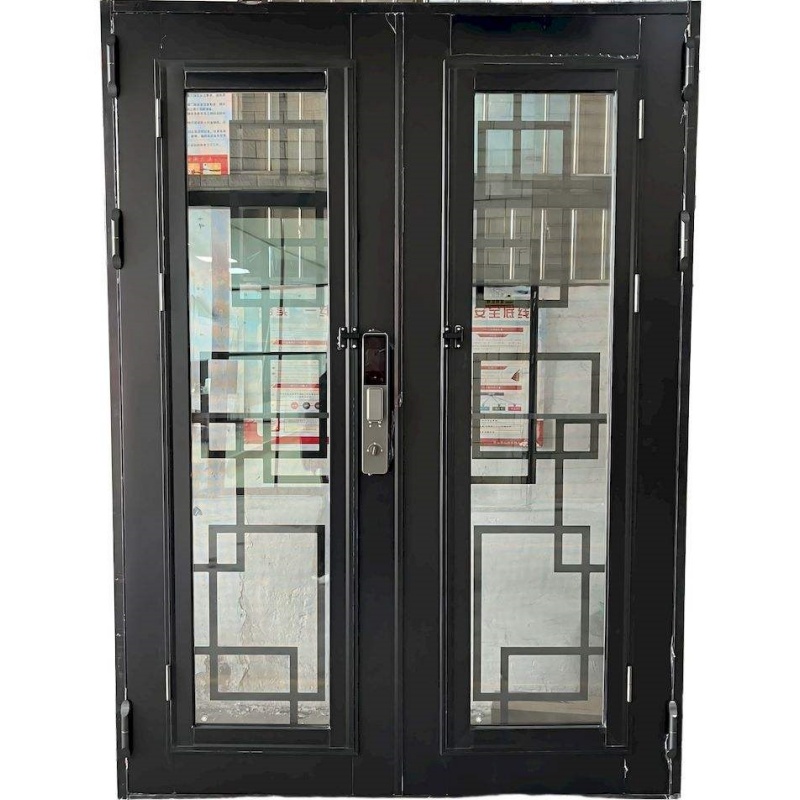 Metal Security Front Entrance Door for Houses Stainless Steel Door