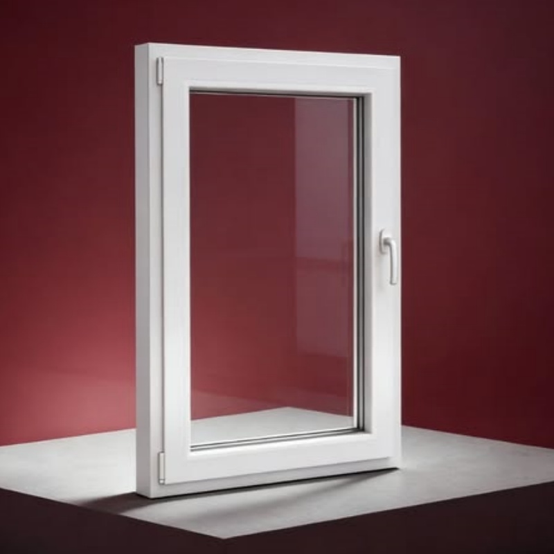 Sliding Window Low Price Double Panel Vinyl PVC UPVC Glass Window Latest Design Residential