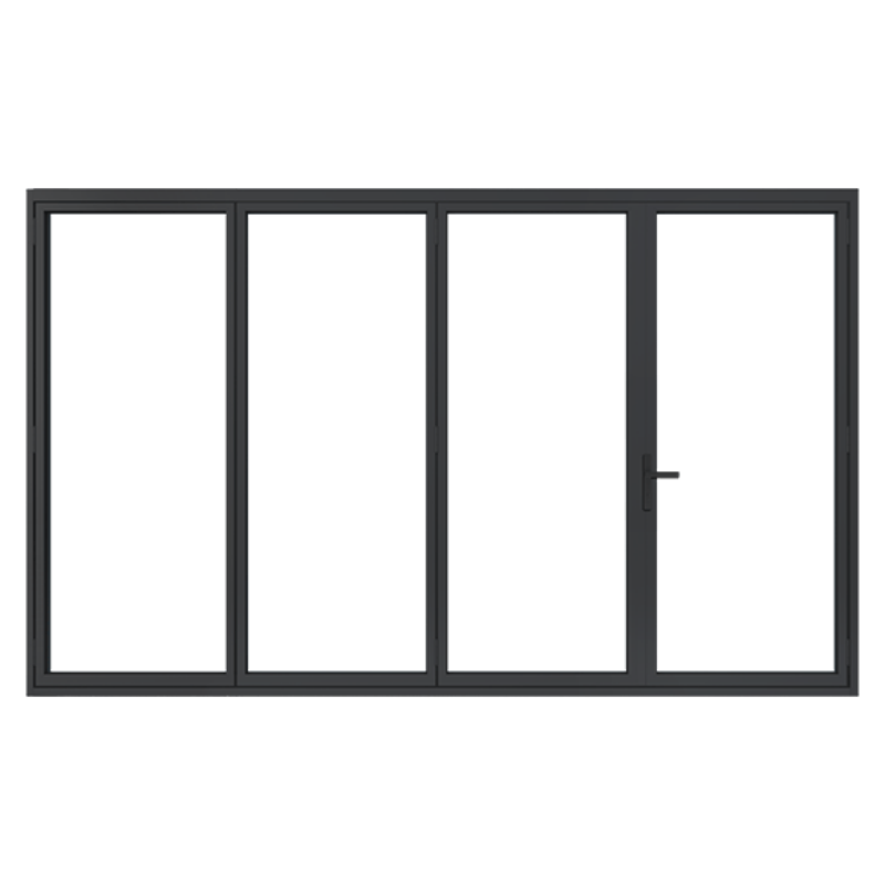 Industry Leader Suppliers Panoramic Glass Aluminum Accordion Patio Folding Exterior Bifold Doors