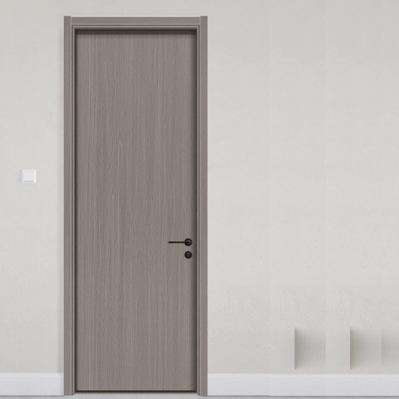 Modern Design White Interior Hollow Core Wooden Solid Wood Door