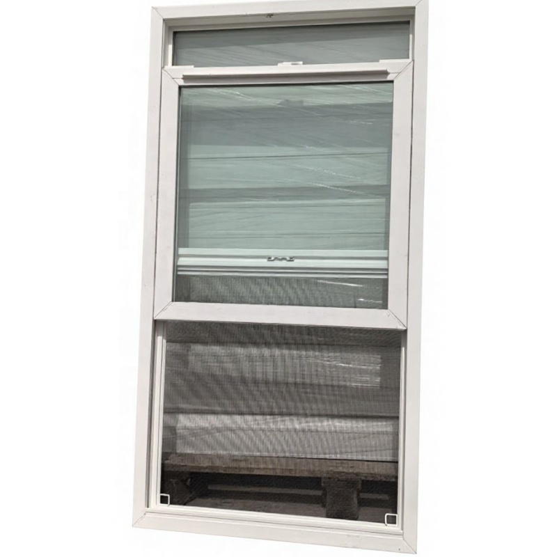 UPVC PVC Windows Single Double Glassed Sliding PVC Windows with Grill Design for Residences Workshop