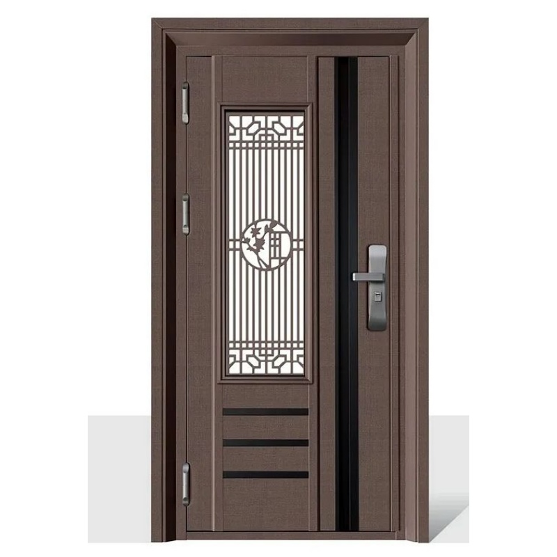 Customizable Villa Home Entrance Door Security Aluminum Stainless Steel Door