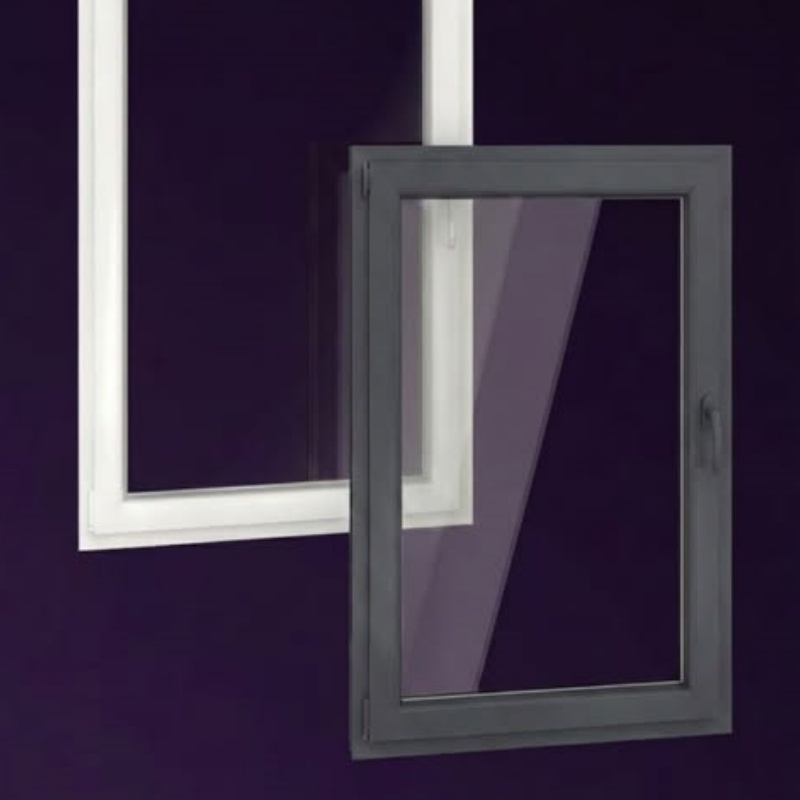 Cheap Price Insect-Proof Tryba Shanghai Double Glazed French Casement PVC UPVC Window