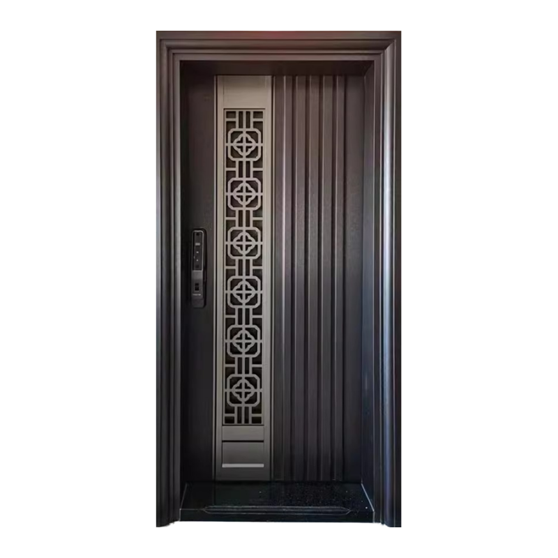 Metal Security Front Entrance Door for Houses Stainless Steel Door