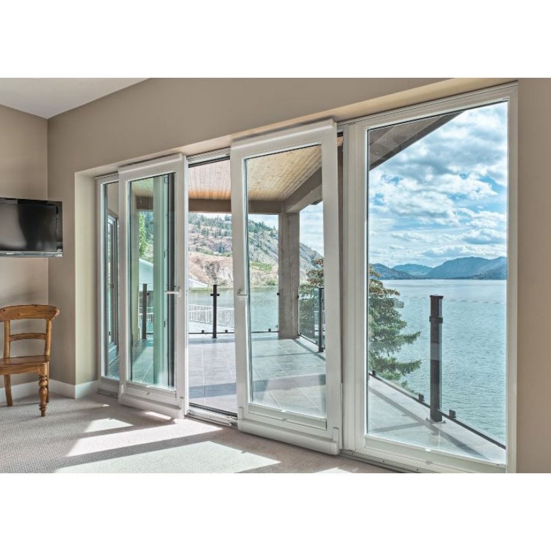 Elegant PVC Entrance Doors for Upscale Hotel Designs