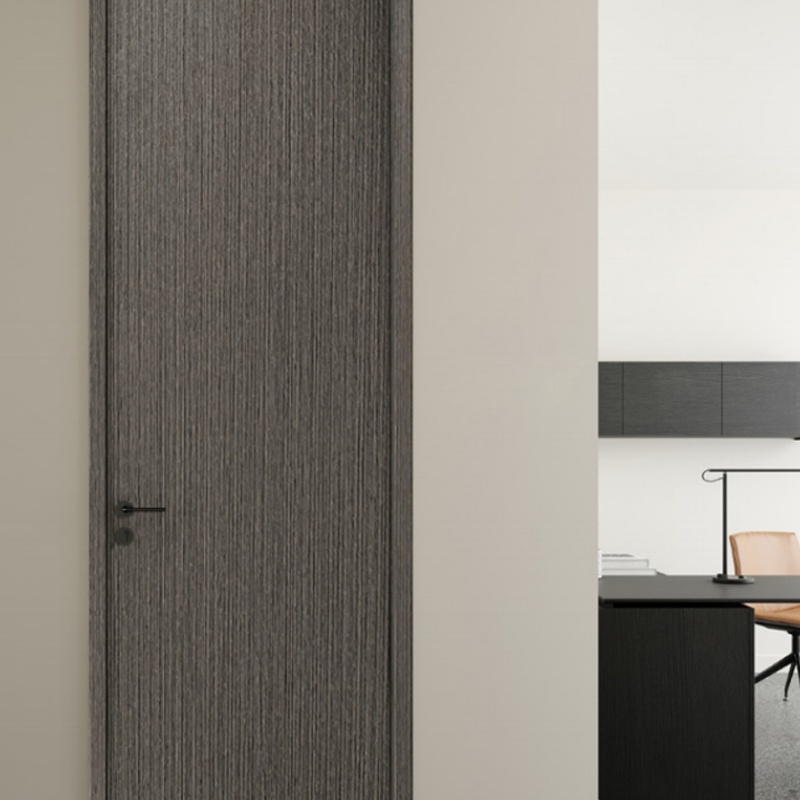 Solid Core Wooden Wood Molded Doors Soundproof Interior Bedroom Bathroom Room Door