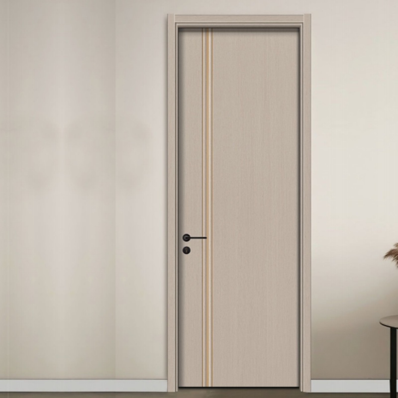 Solid Core Wooden Wood Molded Doors Soundproof Interior Bedroom Bathroom Room Door