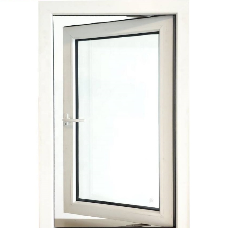 UPVC PVC Windows Single Double Glassed Sliding PVC Windows with Grill Design for Residences Workshop