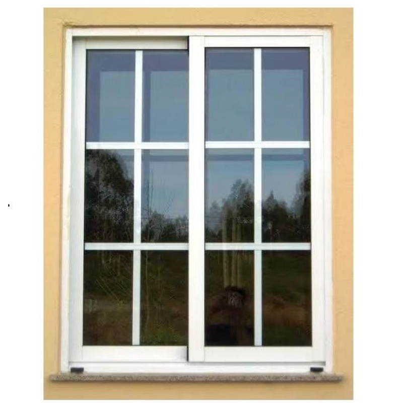 Meet Your Standards UPVC Sliding Windows Three Tracks PVC UPVC Sliding Windows