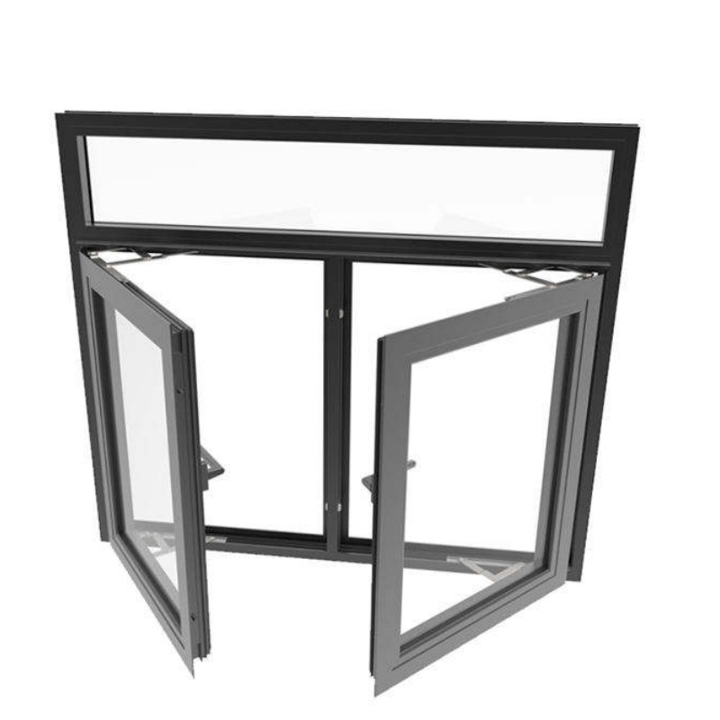 PVC Roller Shutter Window with Tilt and Turn Window for Modular Housing