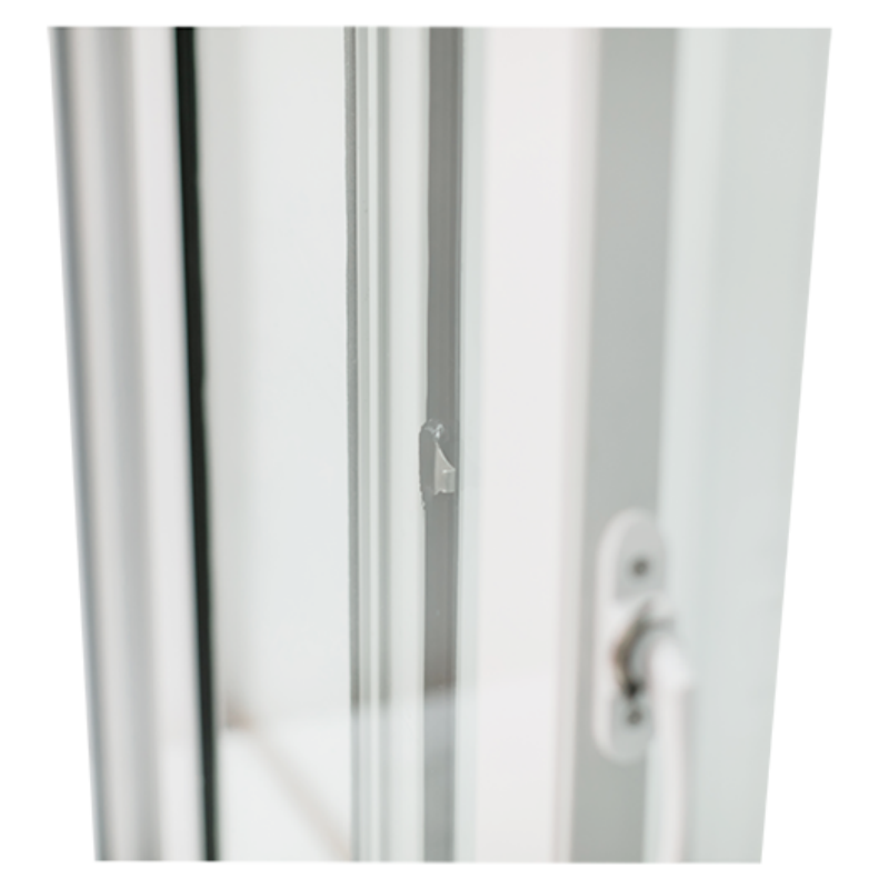 Australia Standard Colored Glass Heat Insulation UPVC/PVC Plastic Tilt Turn Window