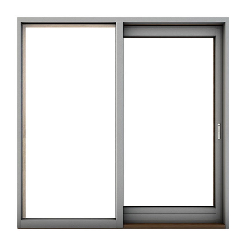 Tegood Factory Price French Style Grill Design PVC Black or White UPVC Sliding Windows